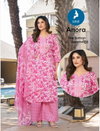 Anora By Kaya Cotton Printed Kurti With Bottom Dupatta Wholesale Online